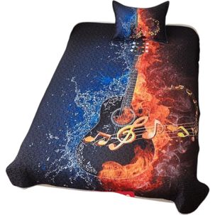 Cobertor De Verano 15 Plazas Quilt + 1 Funda Cubrecama 180x230cm