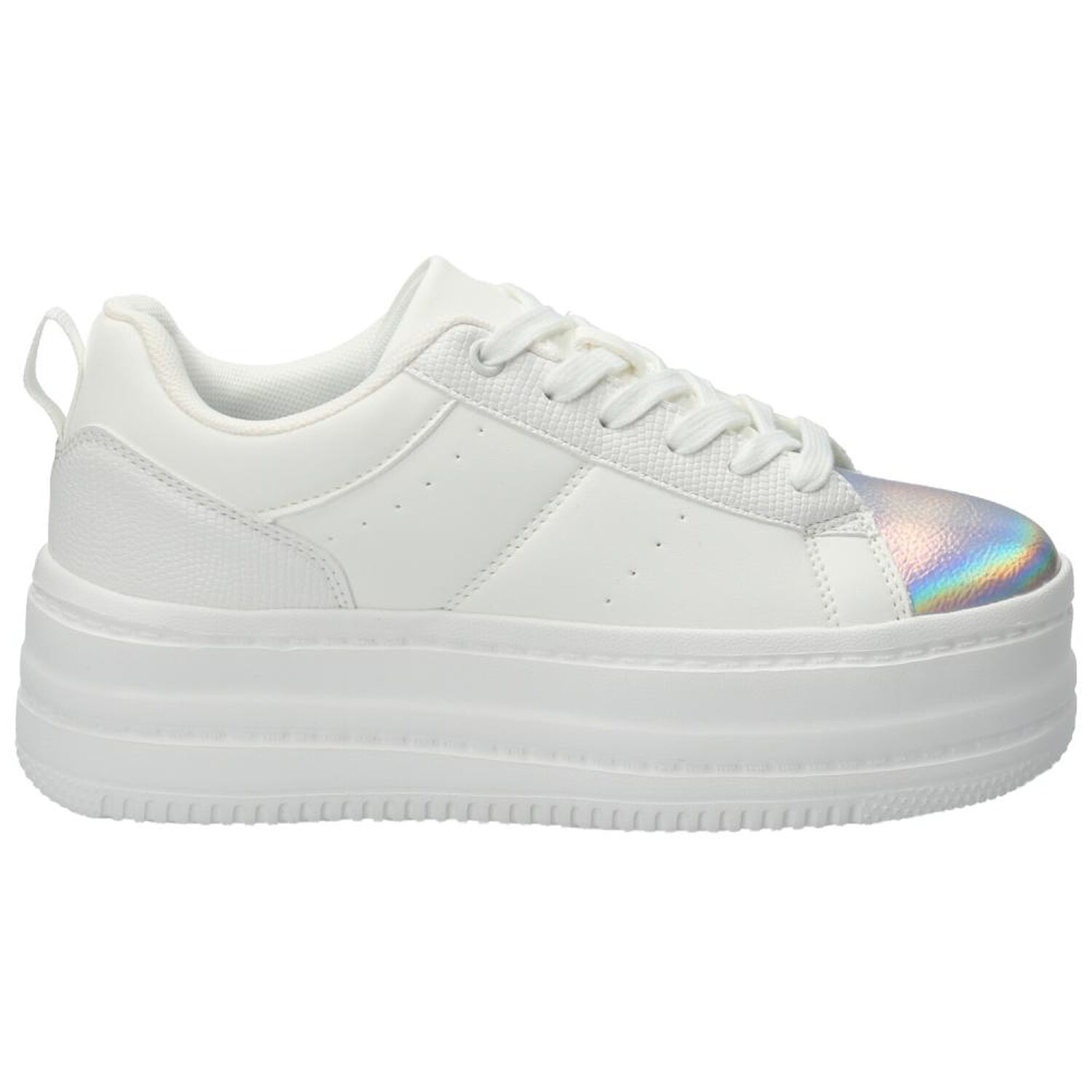 Zapatilla Urbana Mujer Azaleia Barbara Blanco image number 1.0