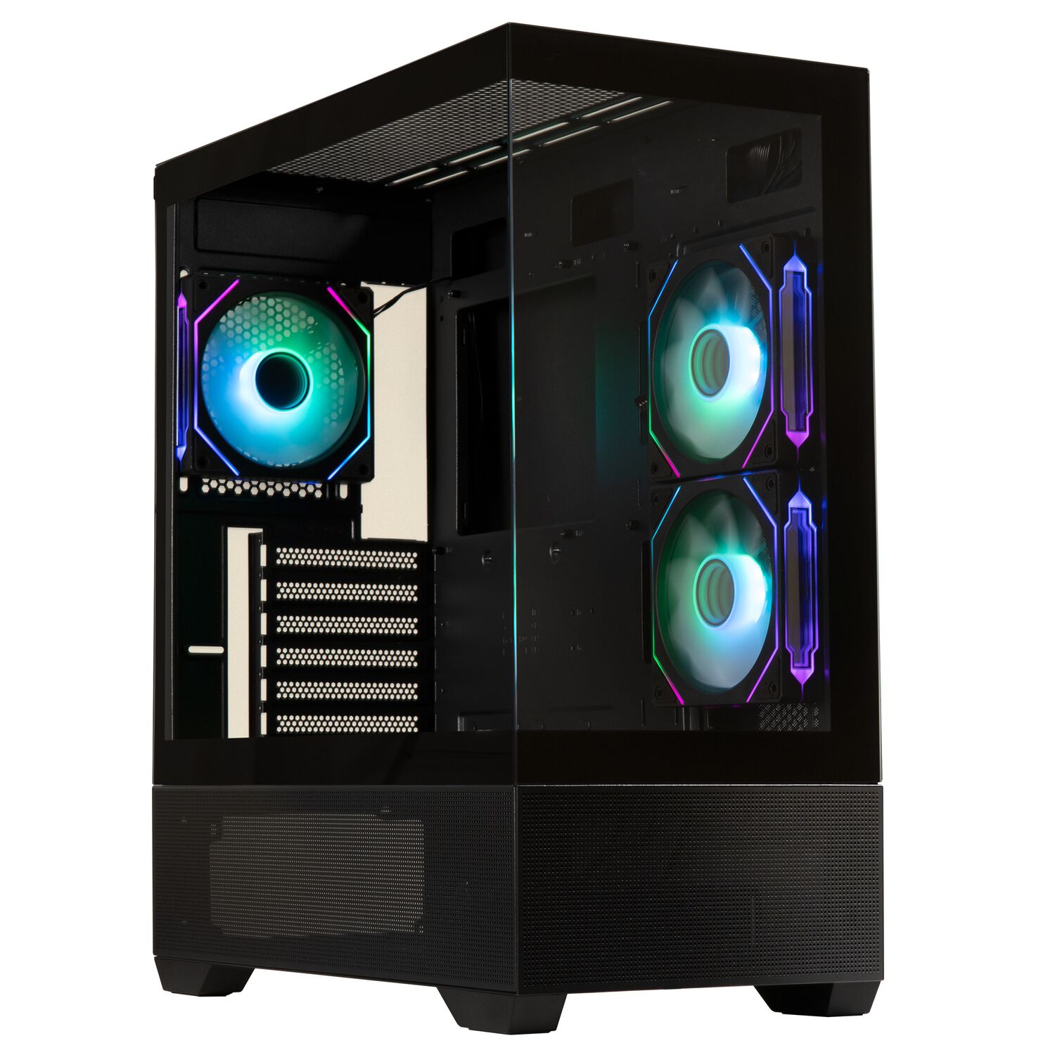 Gabinete Bitfenix/ ​​ceto Cubi Atx/ 3 Ventiladores/ Negro image number 0.0