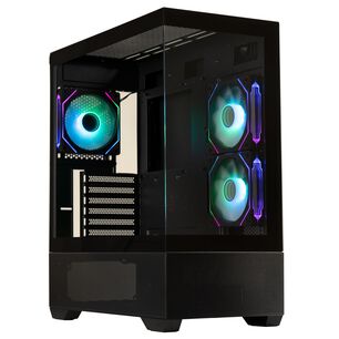 Gabinete Bitfenix/ ​​ceto Cubi Atx/ 3 Ventiladores/ Negro