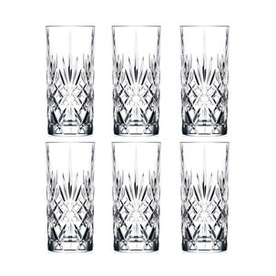 Set 6 Vasos Vidrio Cádiz 450 Ml
