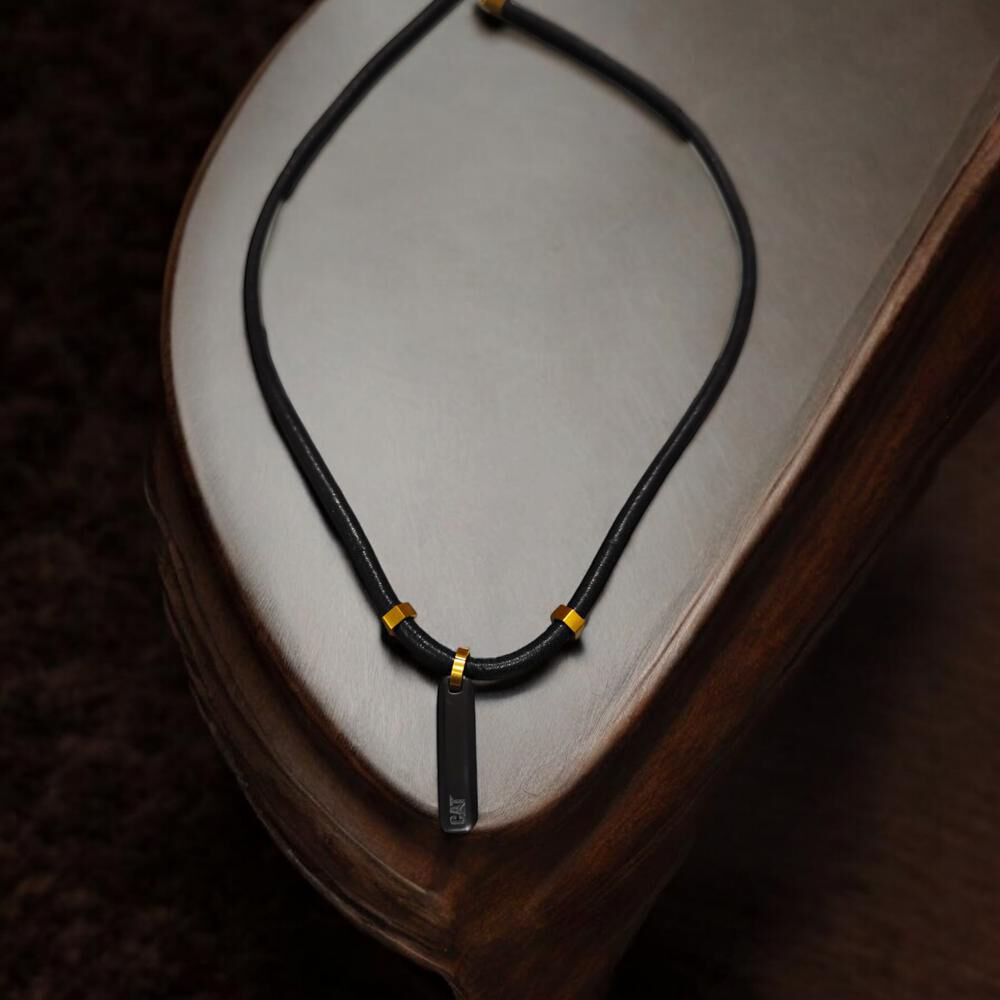 Cadena De Hombre Cat J005n10111 Negro image number 1.0