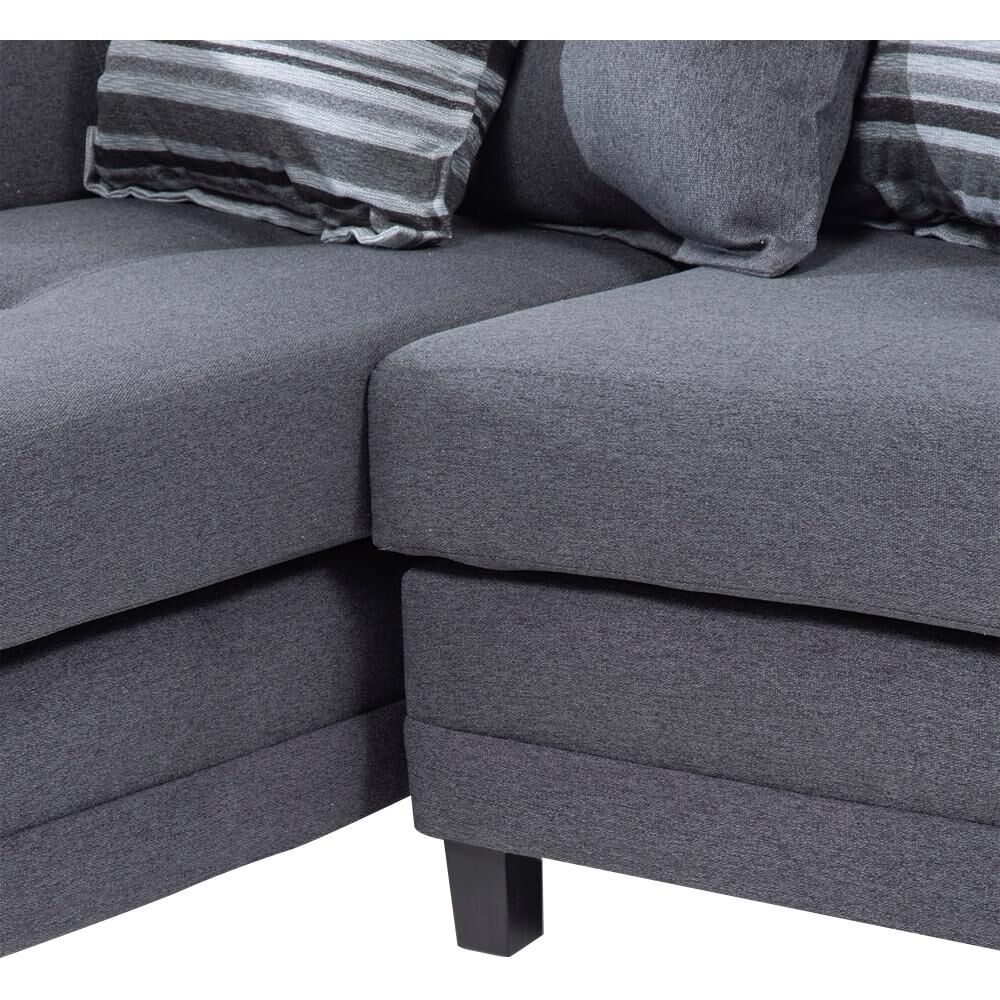 Sof&aacute; Seccional Izquierdo Living Factory Mustang / 4 Cuerpos image number 9.0