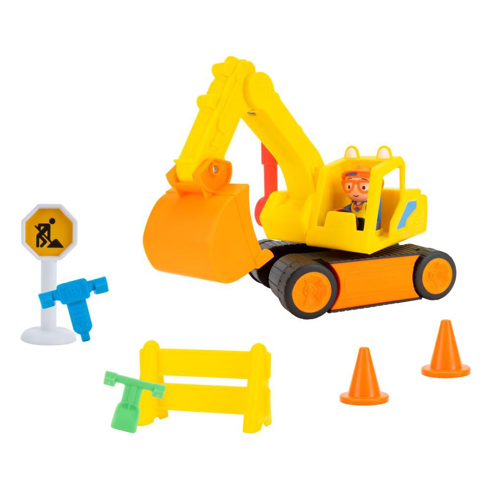 Mini Vehiculo Excavadora Blippi image number 1.0