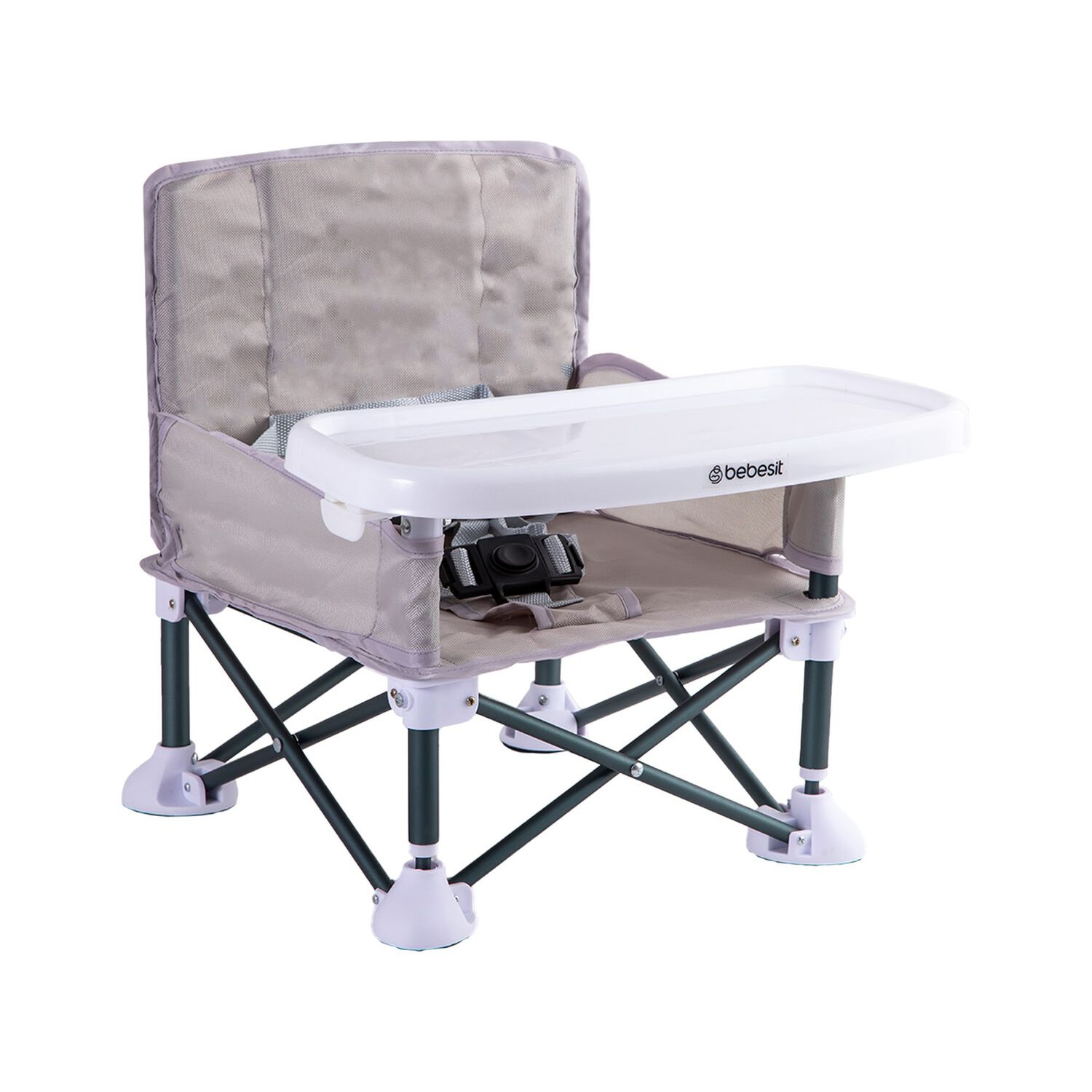 Silla De Comer Plegable Camping Xt01 Gris image number 0.0