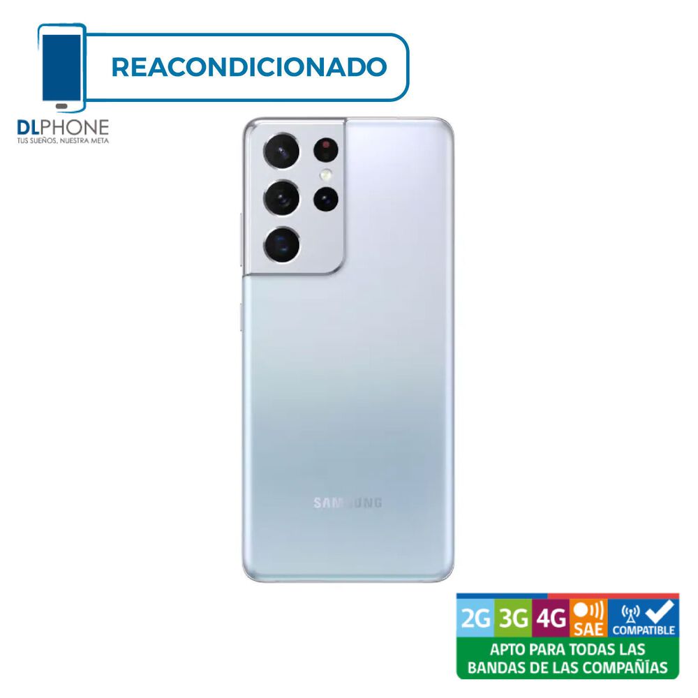Samsung Galaxy S21 Ultra de 256gb Plata Reacondicionado image number 0.0