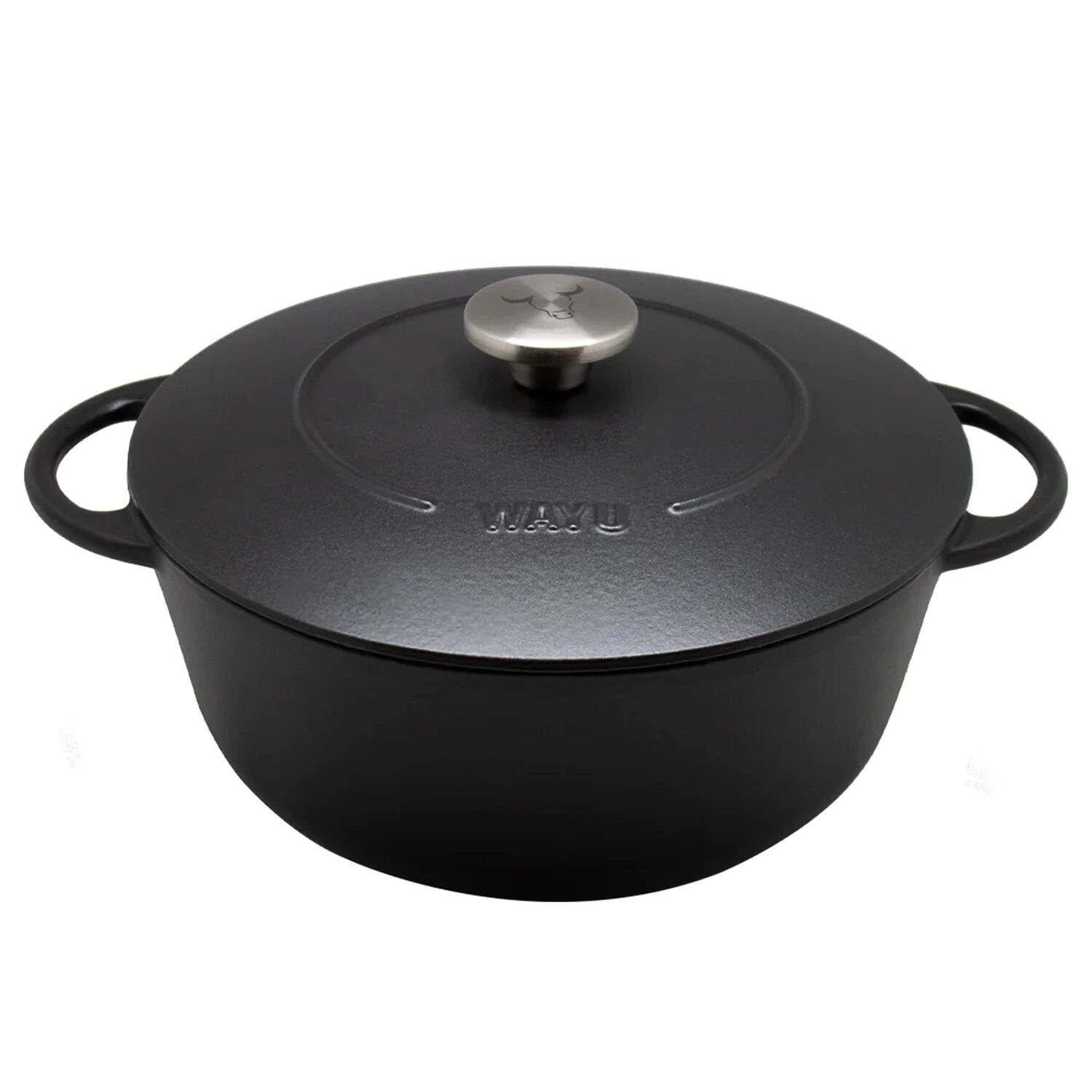 Olla De Hierro Fundido Wayu 28 Cm Con Tapa image number 2.0