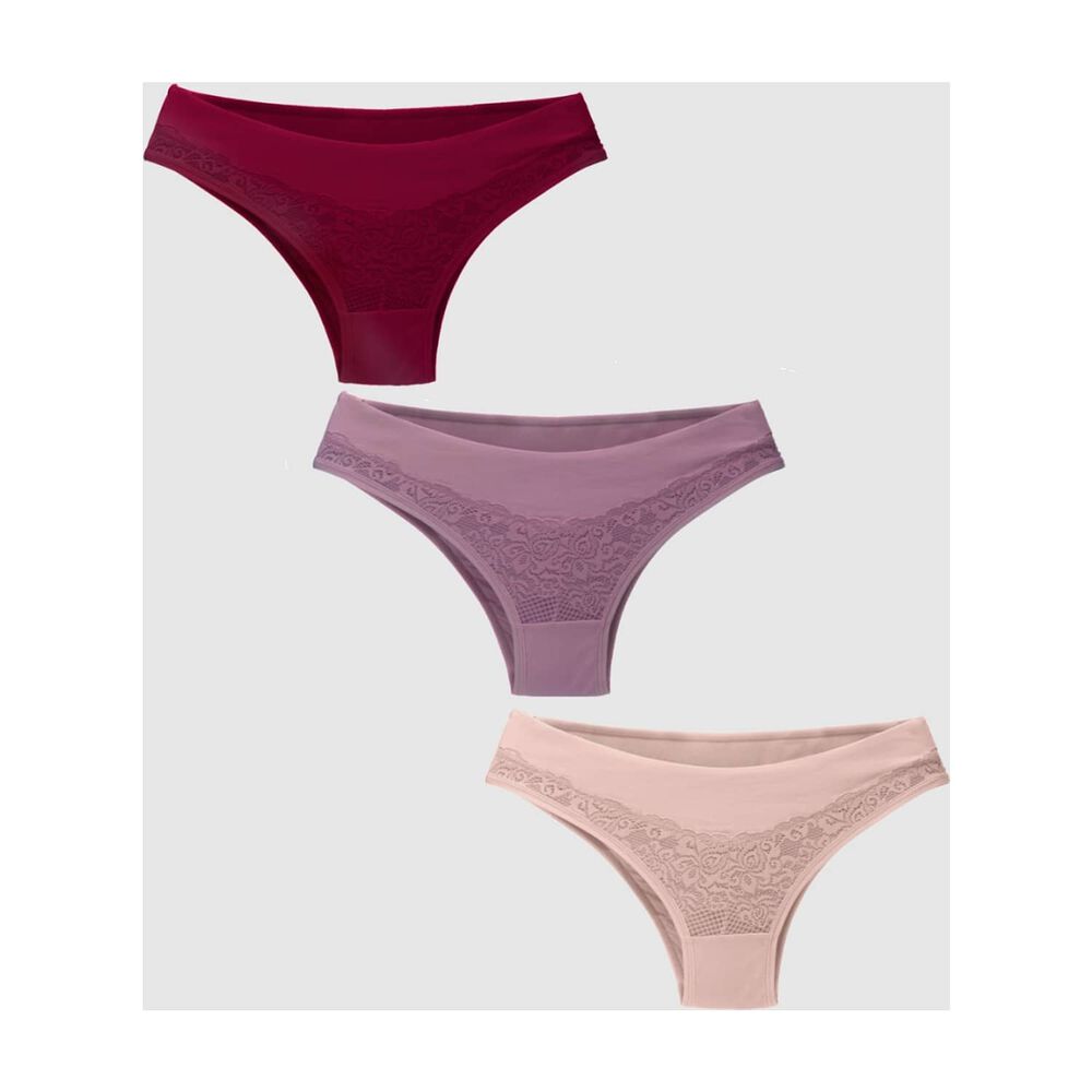 Tri Pack Calz&oacute;n Embarazada Encaje 2rios image number 0.0