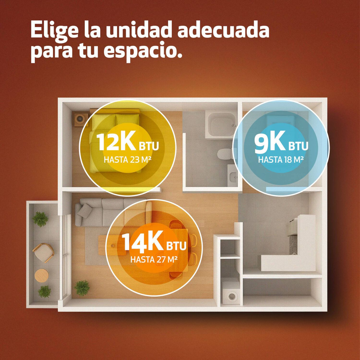 Aire Acondicionado Port&aacute;til 12k Btu Solo Fr&iacute;o Wifi Splendid image number 9.0