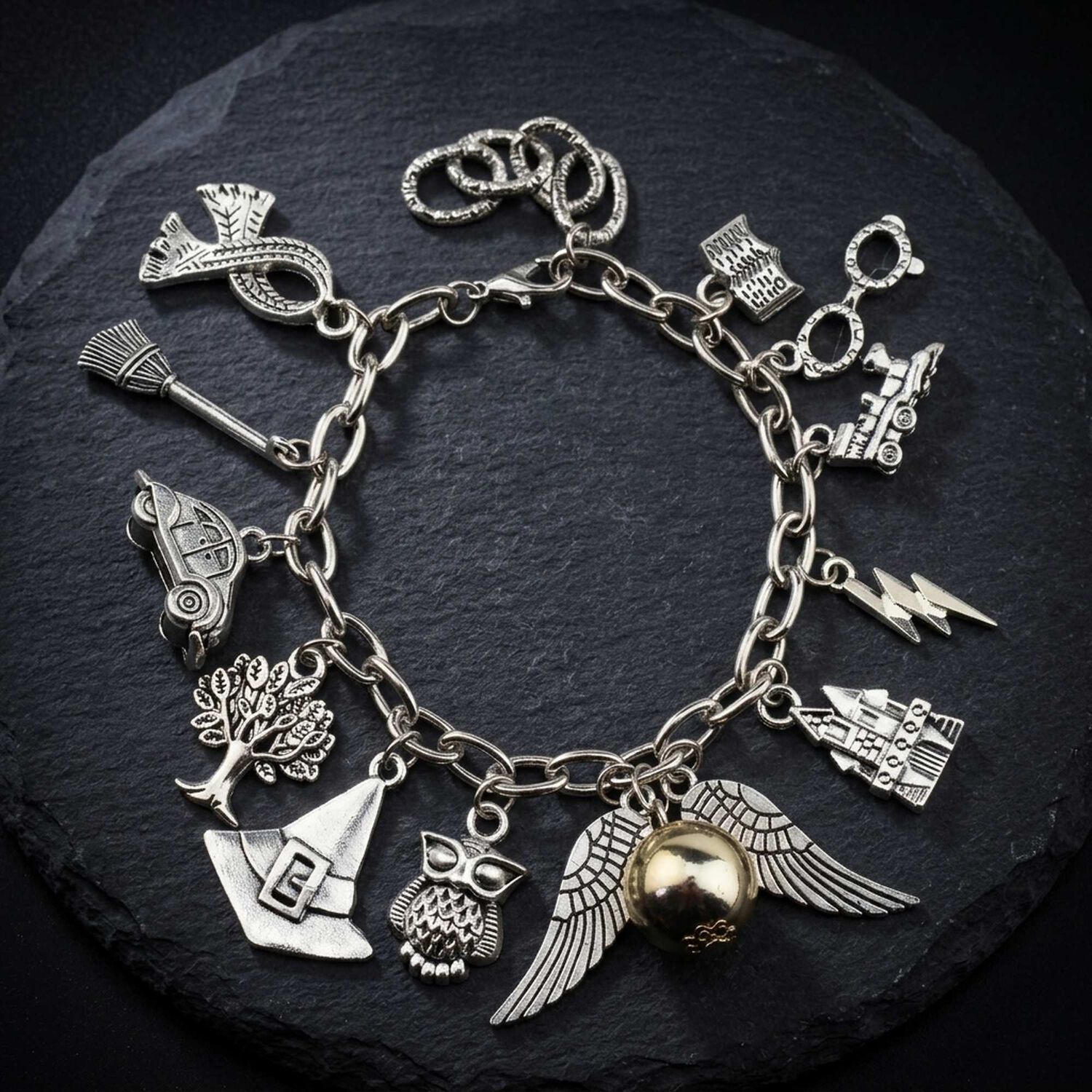 Pulsera 12 Dijes Hp Harry Snitch image number 0.0