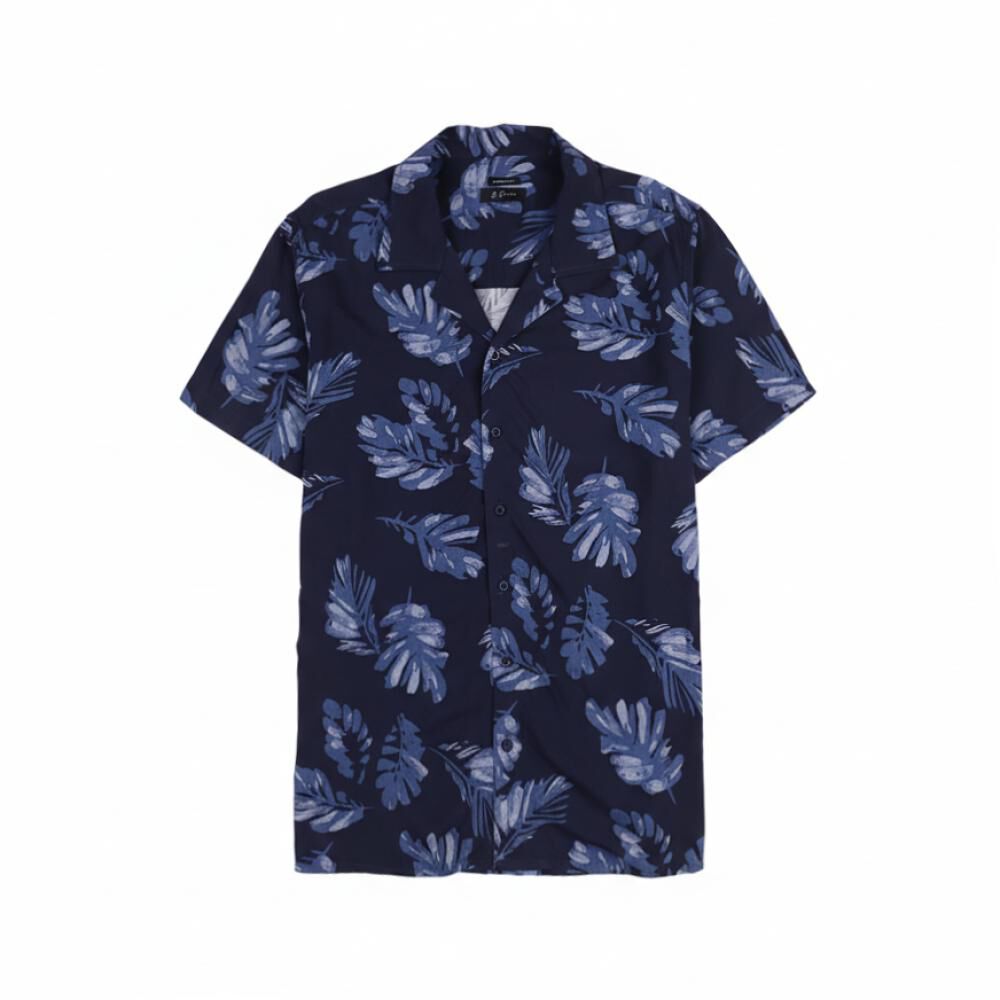 Camisa Hombre Az Black image number 0.0