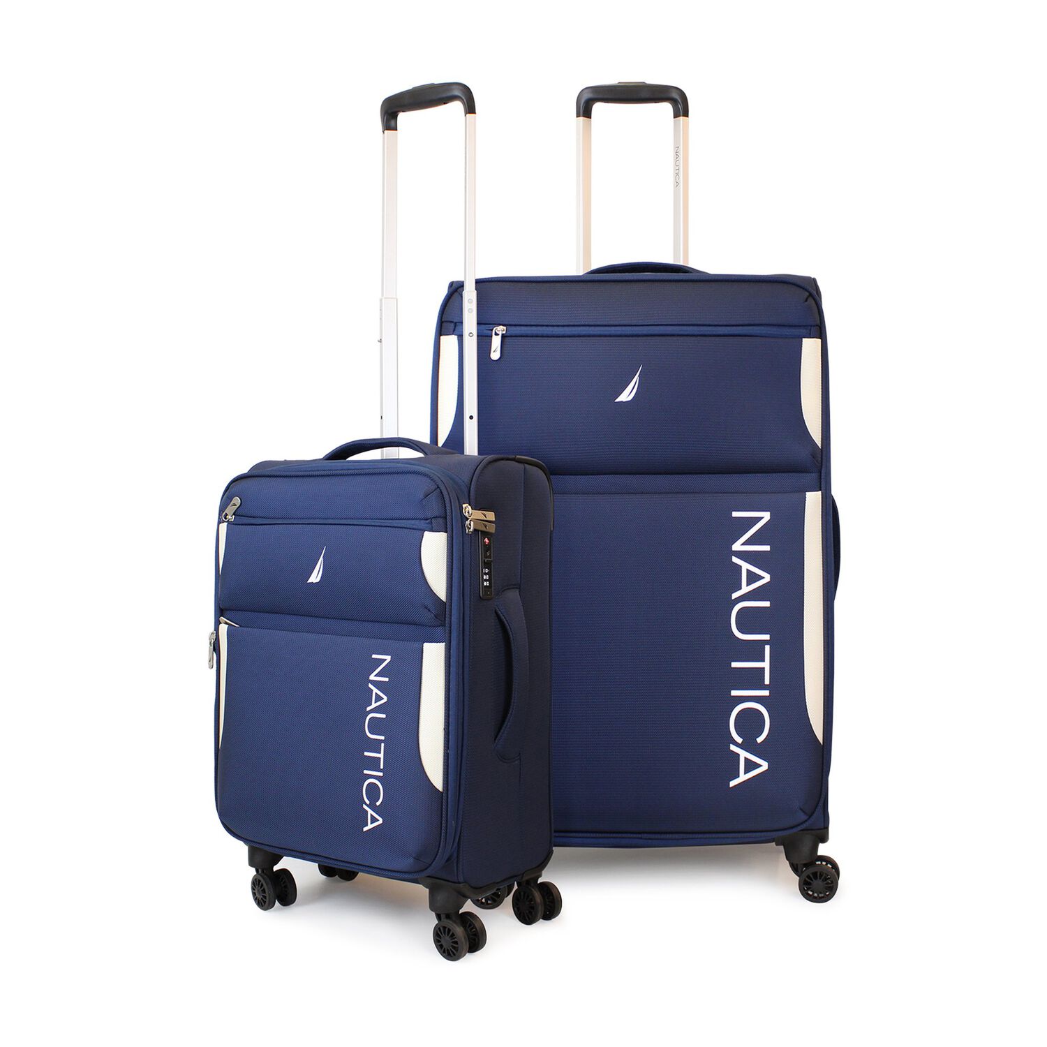 Pack 2 Maletas Blandas S+l Nautica Marbella 10kg Y 23kg Azul image number 0.0