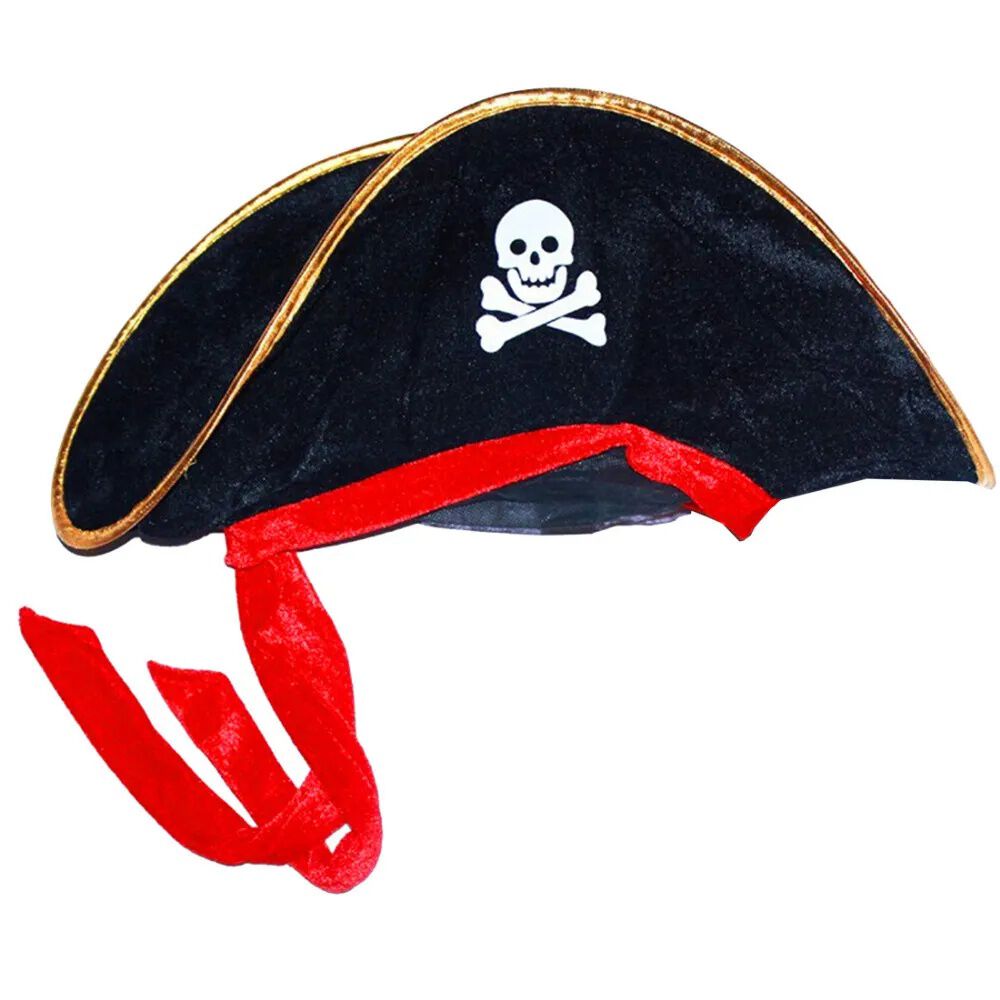 Sombrero De Pirata Boina Gorro Cotill&oacute;n image number 0.0