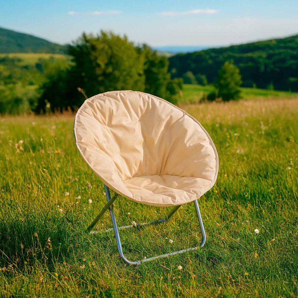 Silla Plegable Camping Maihue Beige image number 1.0