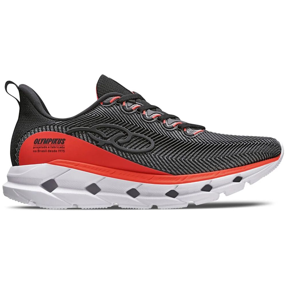 Zapatilla Infantil Perfect 3 Negro/naranjo Olympikus image number 0.0