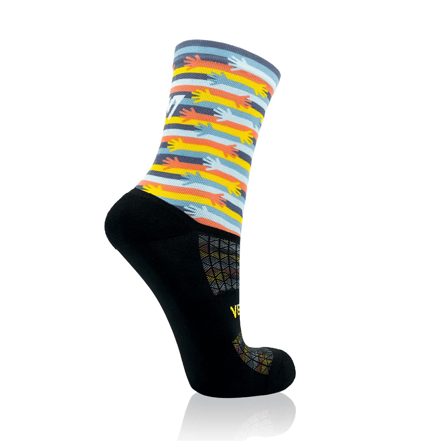 Qhubeka Elite Calcet&iacute;n Deportivo Versus Sock M/l image number 0.0