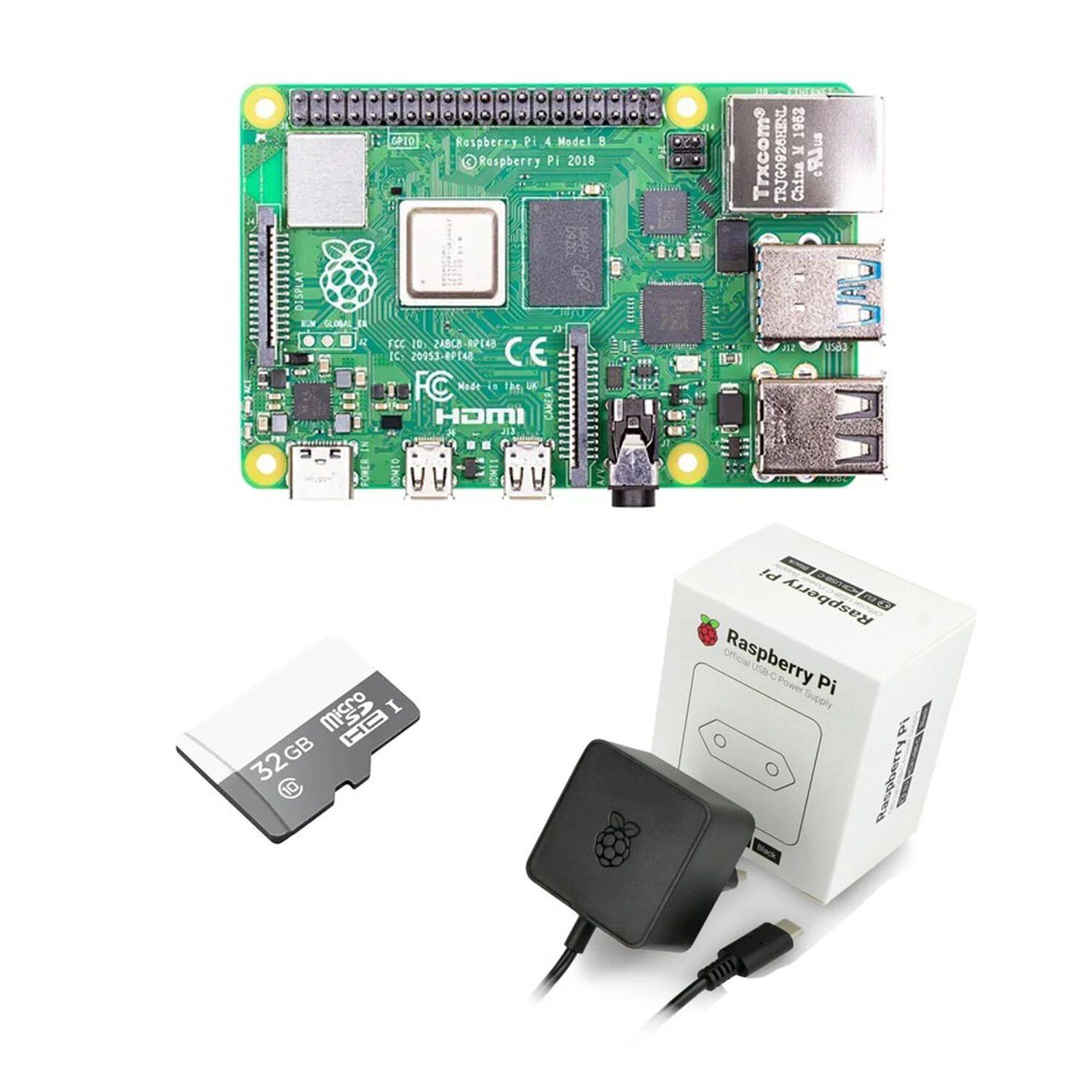 Kit Raspberry Pi 4 8gb Con Memoria Y Transformador image number 0.0