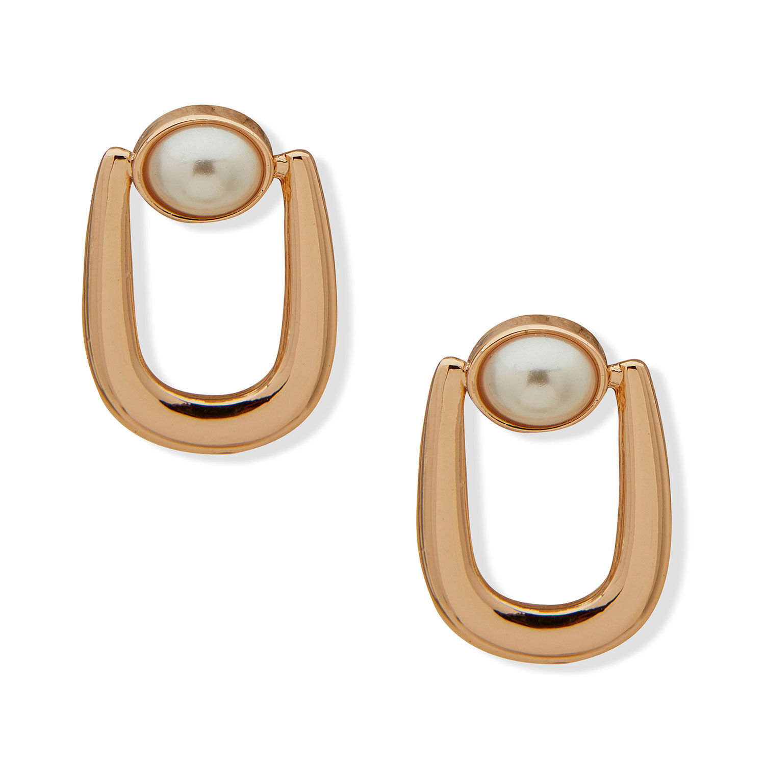 Aros Anne Klein Dorado Mujer 01g00748 image number 1.0