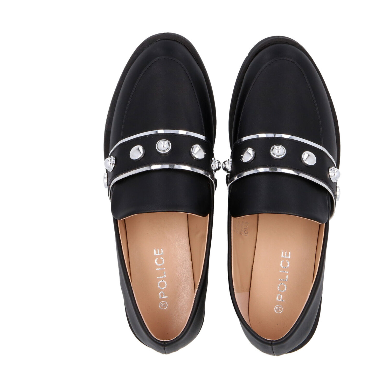 Zapato Mujer Negro Lola Police image number 1.0