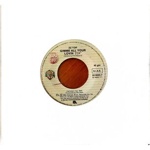 Zz Top - Gimme Al Your Loving | 7" Single Vinilo Usado
