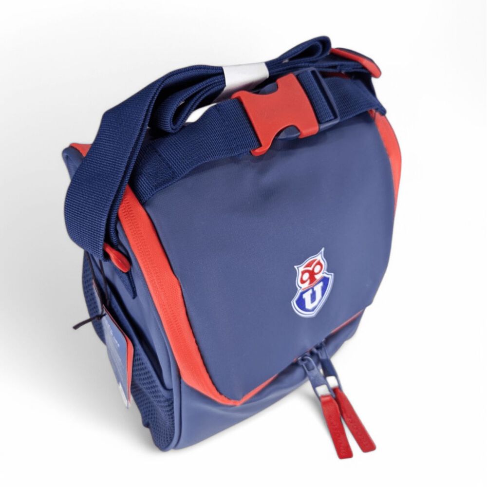 Lonchera Escolar U. De Chile Moose Azul Y Rojo image number 2.0