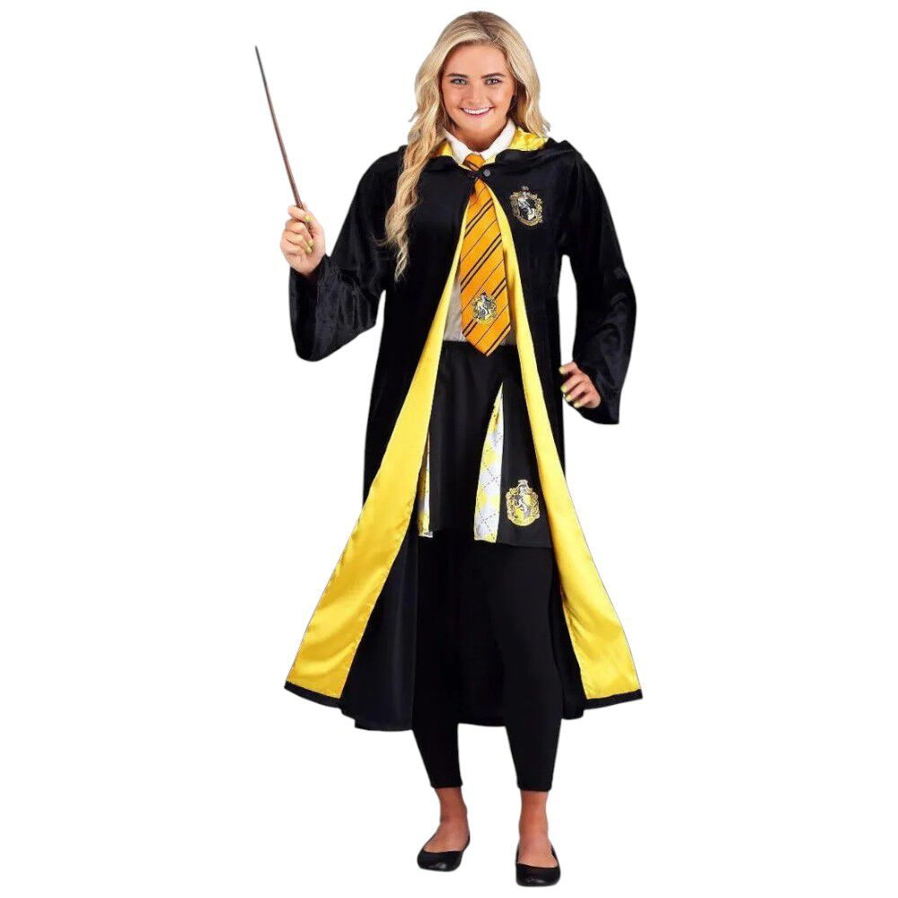 Tunica De Harry Potter Casa Hogwarts Deluxe Logo Bordado Gryffindor Slytherin Ravenclaw Hufflepuff image number 6.0