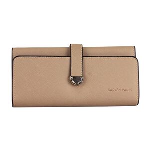 Billetera Mujer N&aacute;poles Taupe Carven