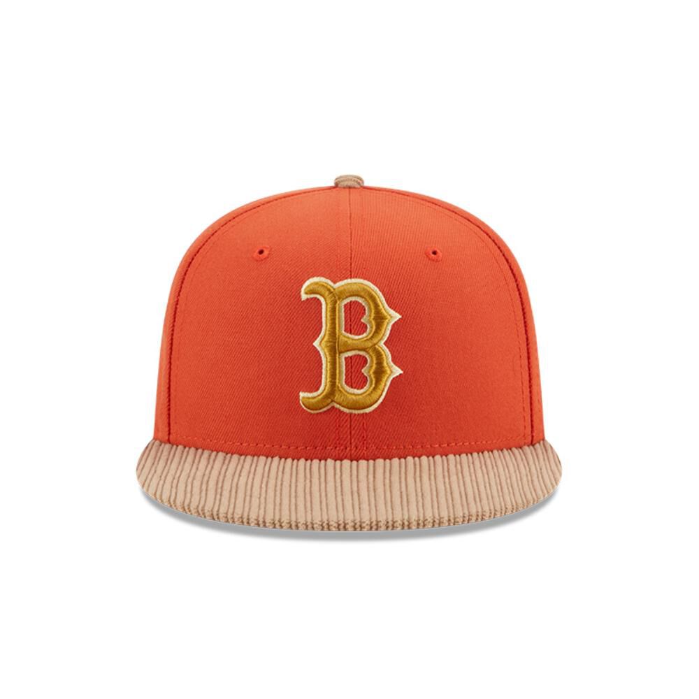 Jockey Boston Red Sox Mlb 9fifty Dark Orange New Era image number 2.0