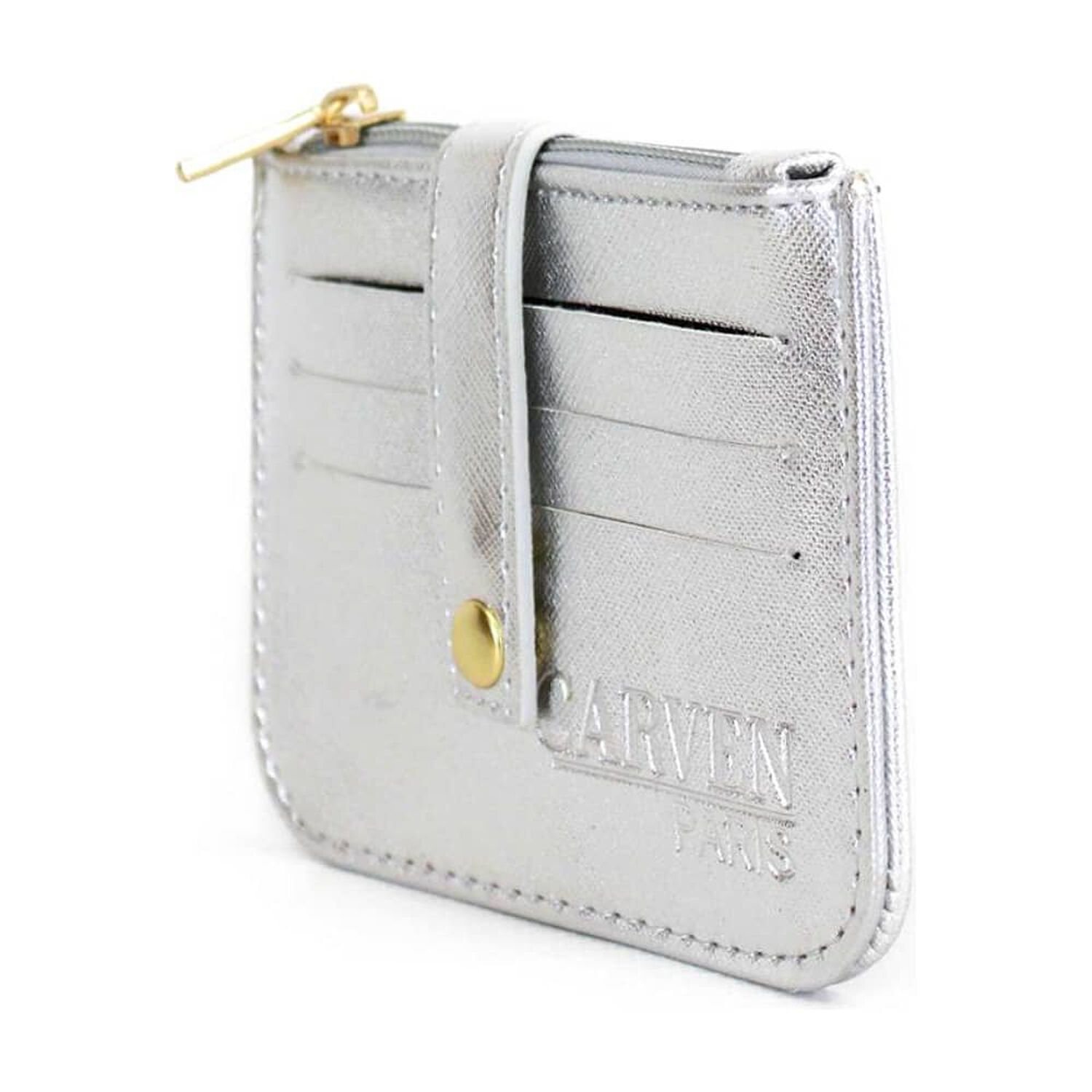 Tarjetero Mujer Obi Gris Carven image number 1.0