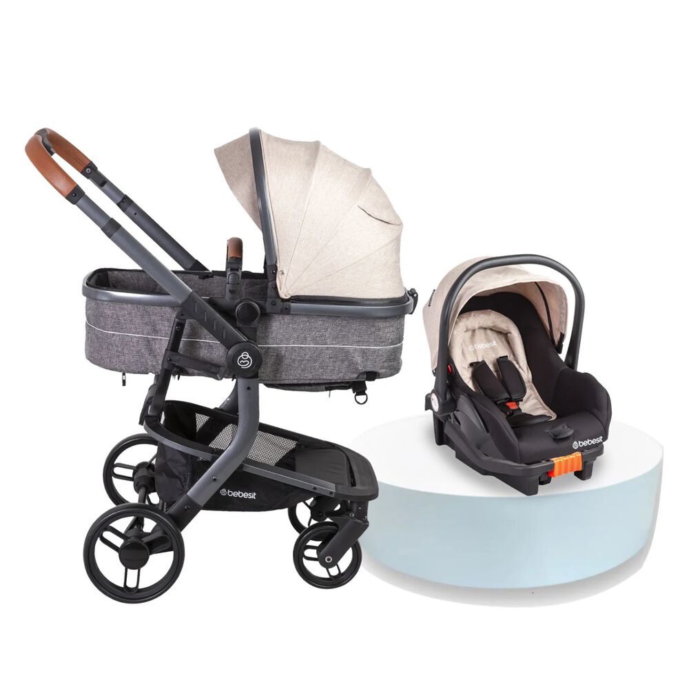 Coche Travel System Taurus Beige image number 0.0