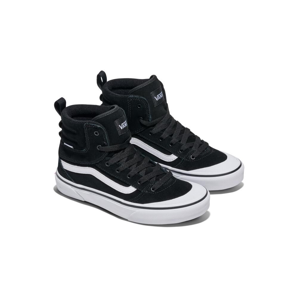 Zapatilla Urbana Mujer Vans Ashwood Hi Negro/blanco image number 0.0