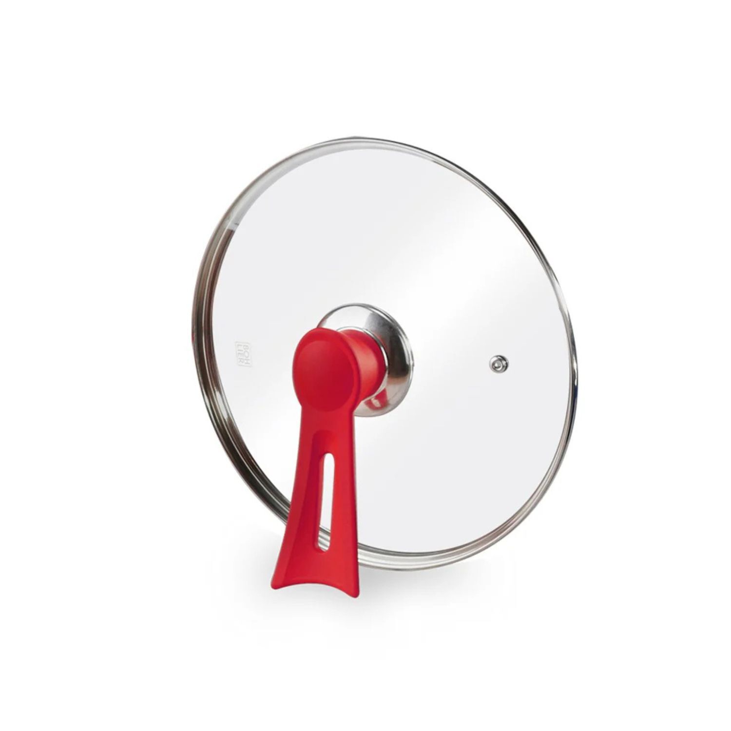 Cacerola 24cm De Aluminio Fundido Roja Bohlier Tapa De Vidrio image number 2.0