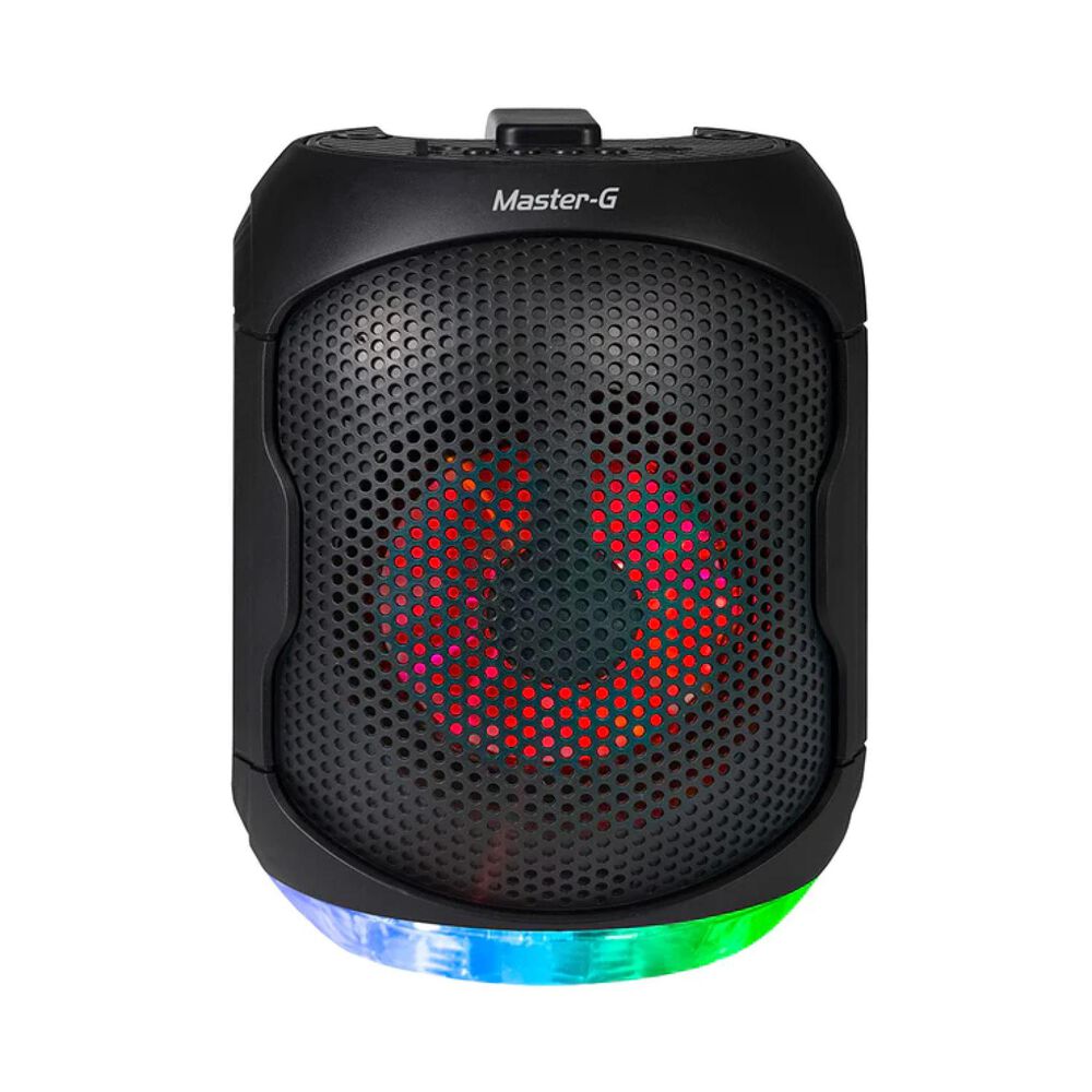 Parlante Bluetooth Microfono Usb Aux 10w Rms Led Spyder image number 0.0