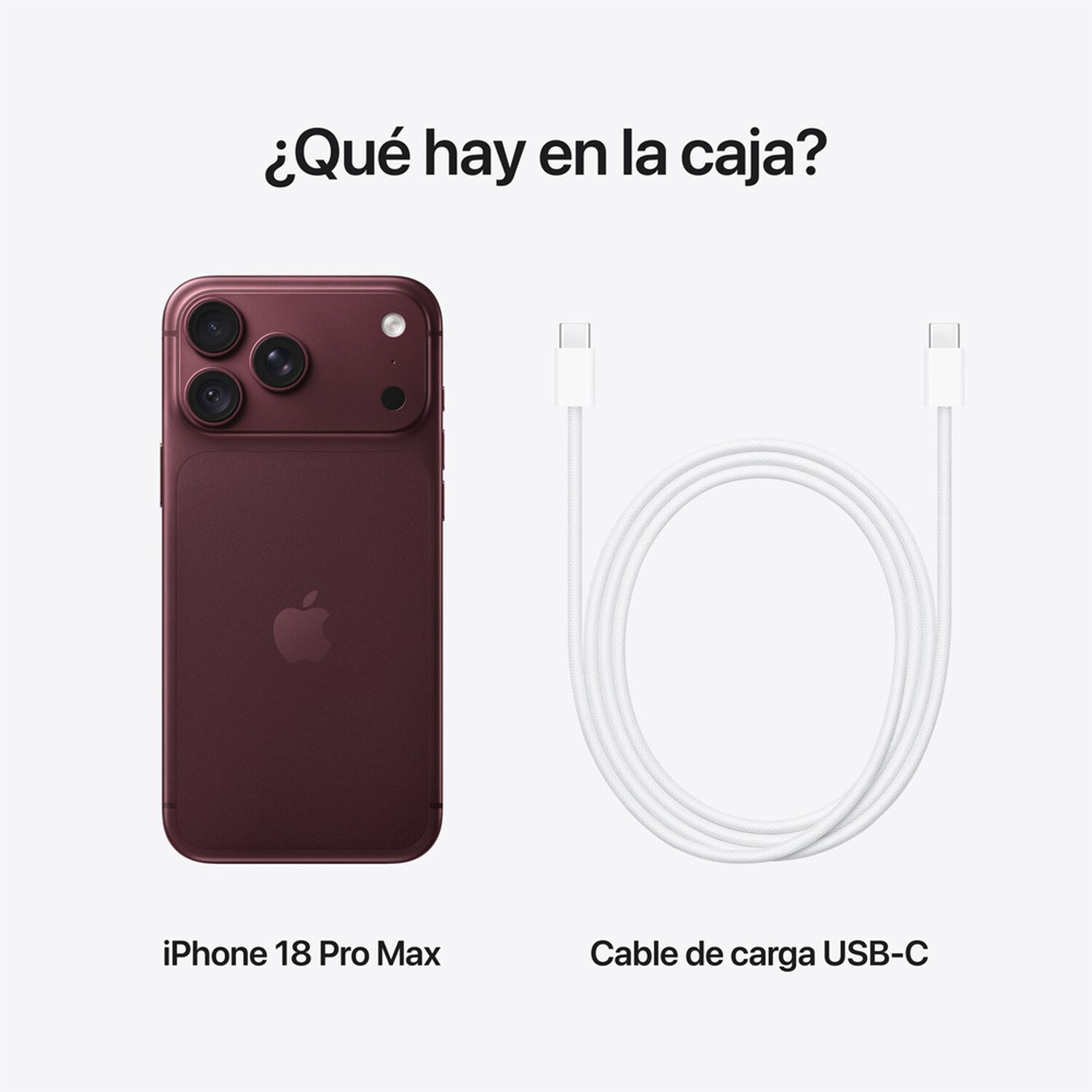 iPhone 18 Pro Max Apple / 5G / 256 GB / Burdeo image number 9.0