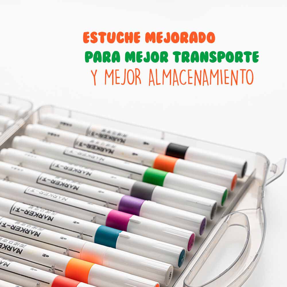 Himi - Miya Set De Marcadores Acrilicos 36 Colores image number 4.0