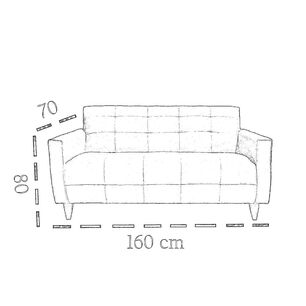 Sof&aacute; Ruzam Mobel Urbano / 3 Cuerpos