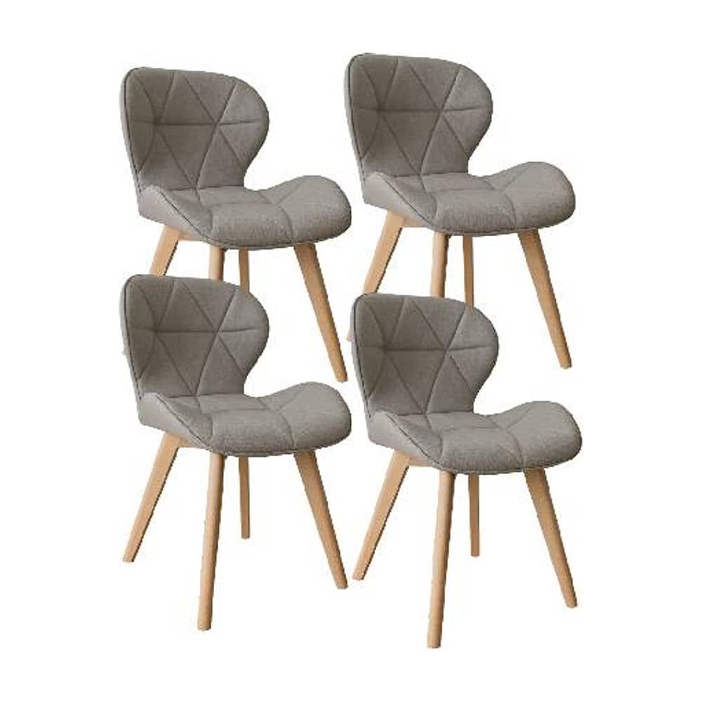 Pack 4 Sillas Mariposa Lino image number 0.0