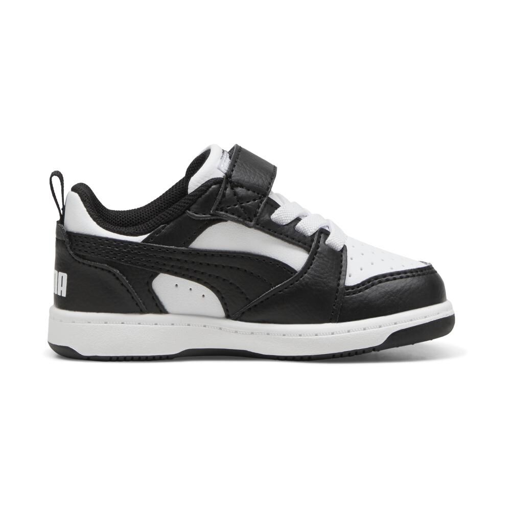 Zapatilla Infantil Niño Puma Rebound Negro image number 5.0