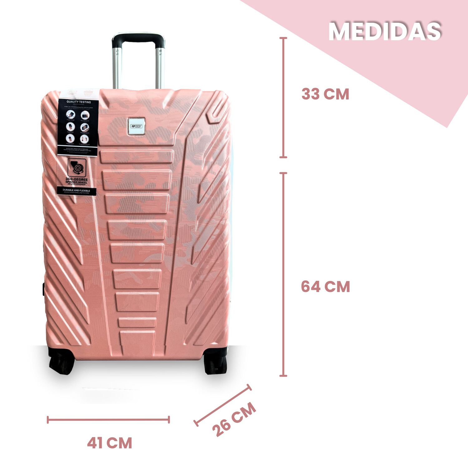 Maleta 20kg Oficial 64 X 41 X 26 Cm Yephome image number 1.0