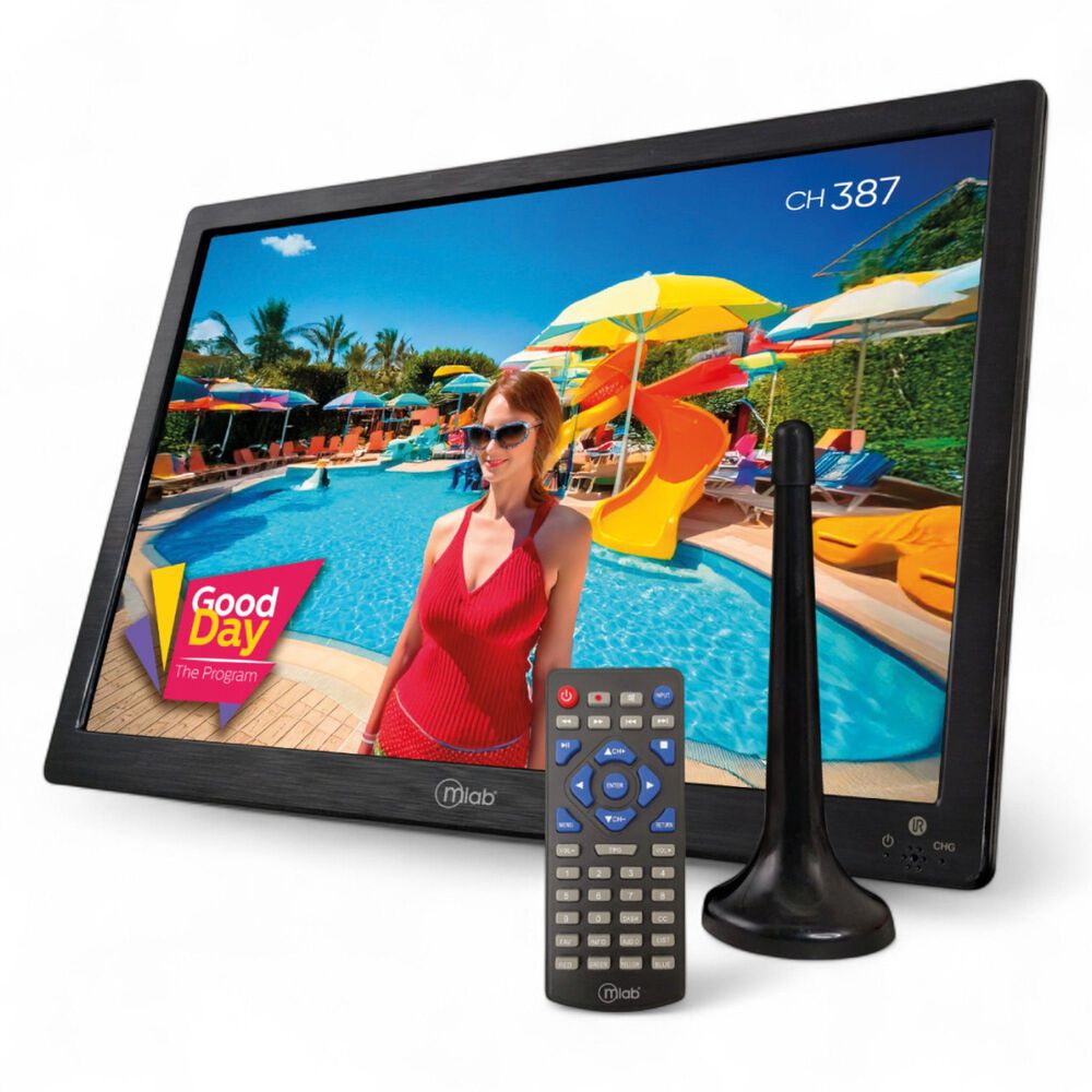 Tv Port&aacute;til Fhd Recargable Se&ntilde;al Digital Isdb-t 14" Slim Bk image number 9.0