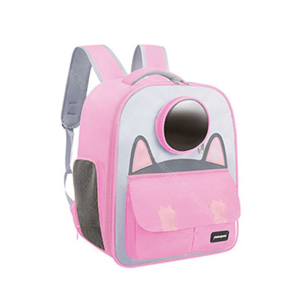 Bolso Mochila De Transporte Para Mascotas Rosa image number 4.0