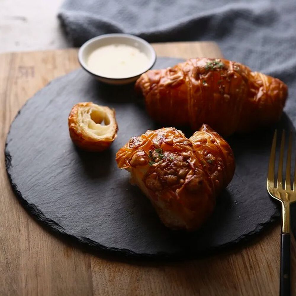 Plato Redondo Natural Plancha Piedra image number 4.0