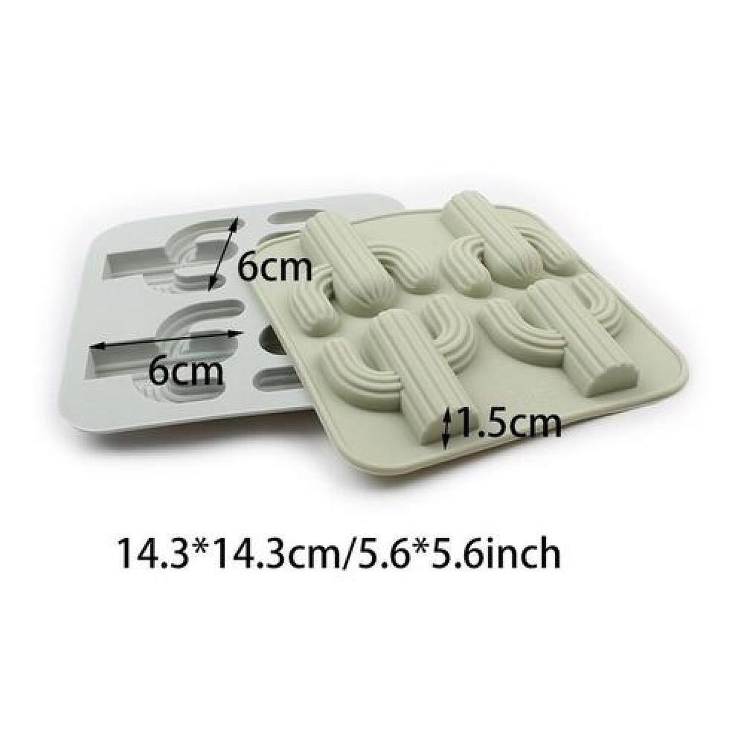 Pack Moldes Siliconas Distinta Figuras Kawaii image number 4.0