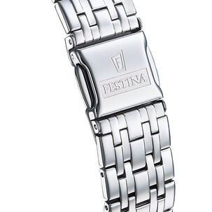 Reloj F20045/2 Festina Swiss Blanco Hombre Acero Clasico