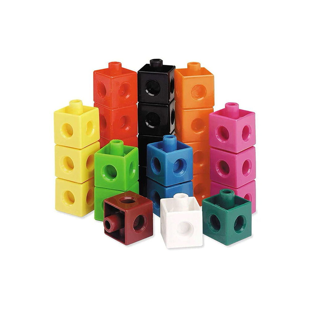 Pack 100 Cubos Lego Multiencaje Infantil image number 0.0