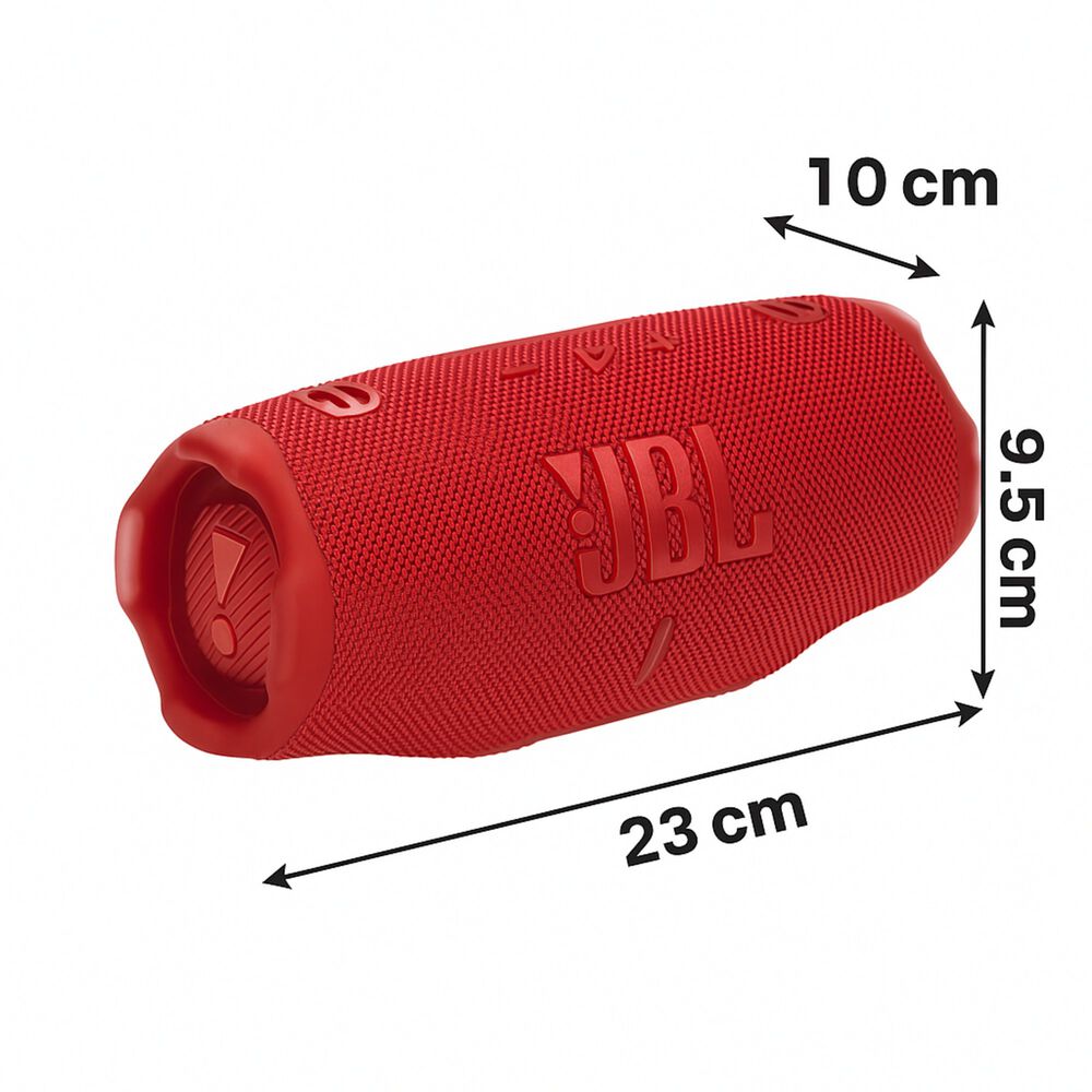 Parlante Jbl Charge 6 Sonido Potente 28h Rojo image number 1.0