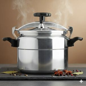 Olla A Presion De Aluminio 6 Litros Modelo Veloce Marca Dc