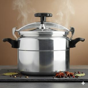 Olla A Presion De Aluminio 6 Litros Modelo Veloce Marca Dc