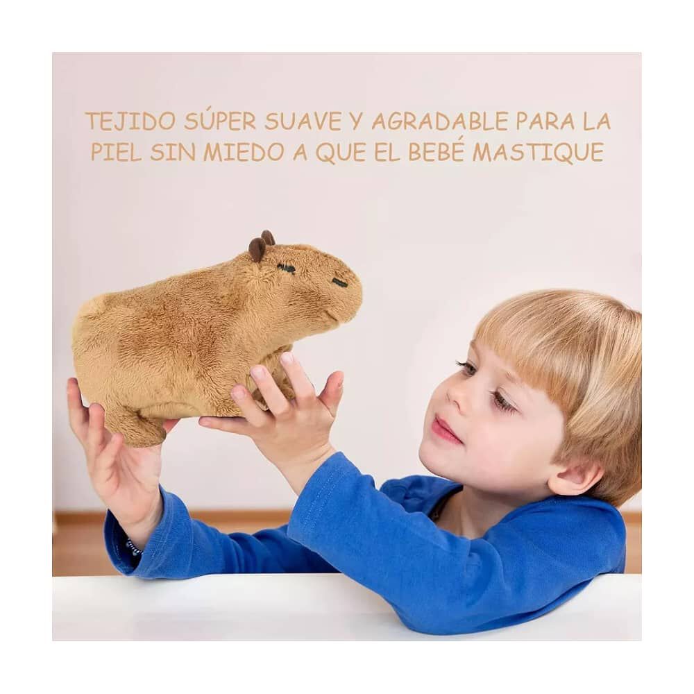 Mu&ntilde;eco Capibara Peluche Lindo Juguete Kawaii image number 4.0