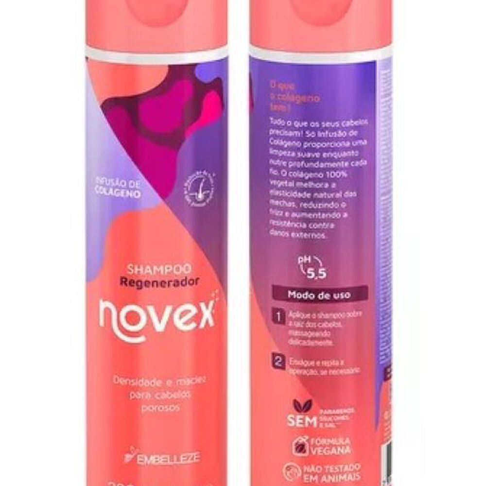Shampoo Infusao Col&aacute;geno 300ml Novex image number 1.0